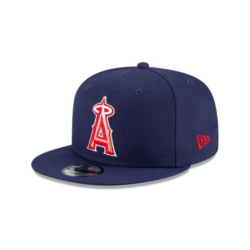 MLB Los Angeles Angels Americana Fade 9Fifty Snapback (LYB3111) - Blue New Era Caps